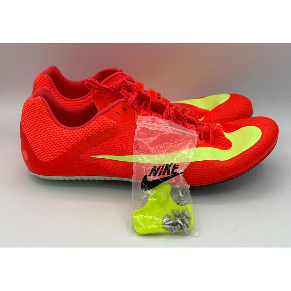 Nike Zoom Rival Sprint Shoes Mens 15 Bright Crimson Track & Field FZ9663 600